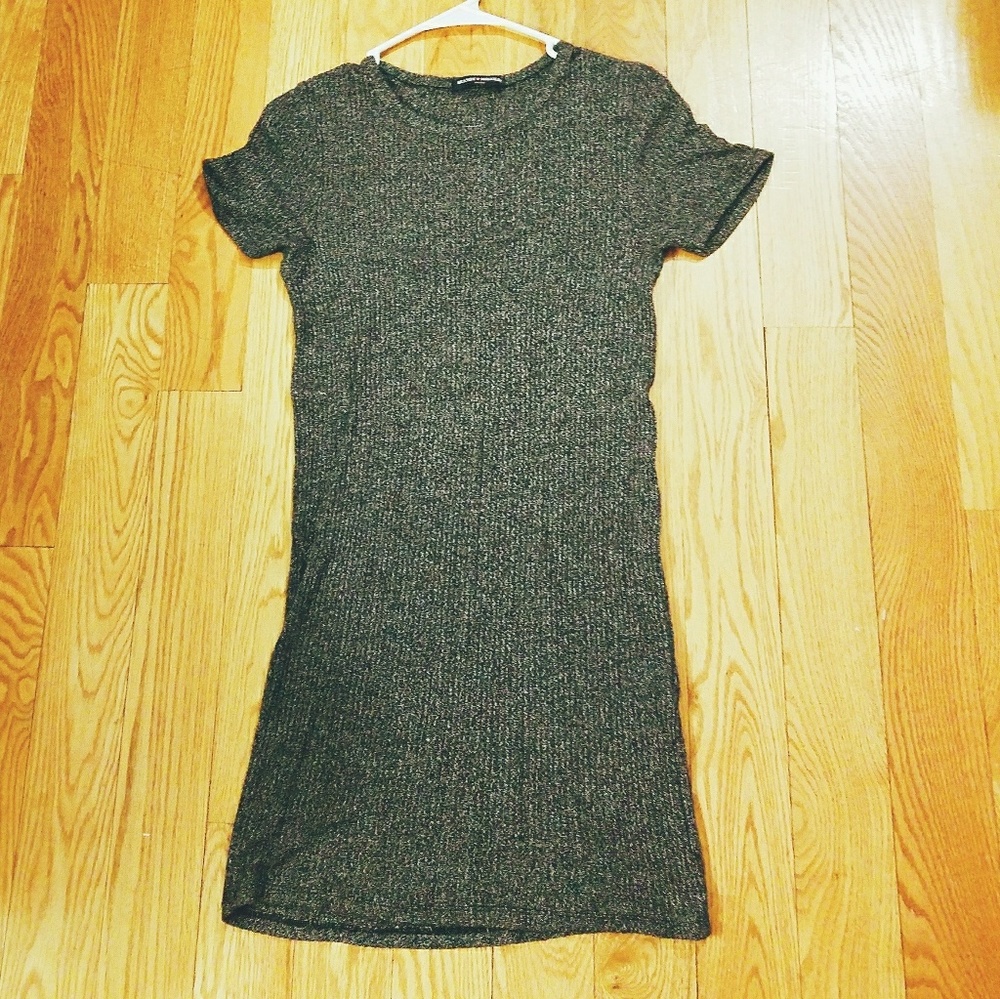 Brandy Melville Charcoal light sweater dress